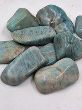 Load image into Gallery viewer, Amazonite Tumble 1/2 lb Bag
