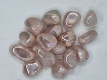 Load image into Gallery viewer, Rose Quartz Aura Tumble 1lb bag
