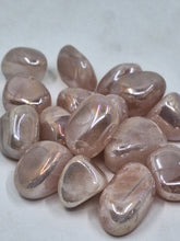 Load image into Gallery viewer, Rose Quartz Aura Tumble 1lb bag
