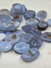 Load image into Gallery viewer, Agate Blue Lace Tumble 1/2 lb
