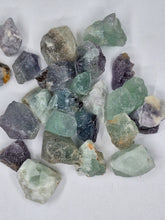 Load image into Gallery viewer, Fluorite Chips 500g Bag
