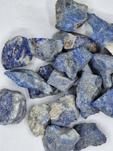 Load image into Gallery viewer, Lapis Lazuli Raw Chips 500g bag
