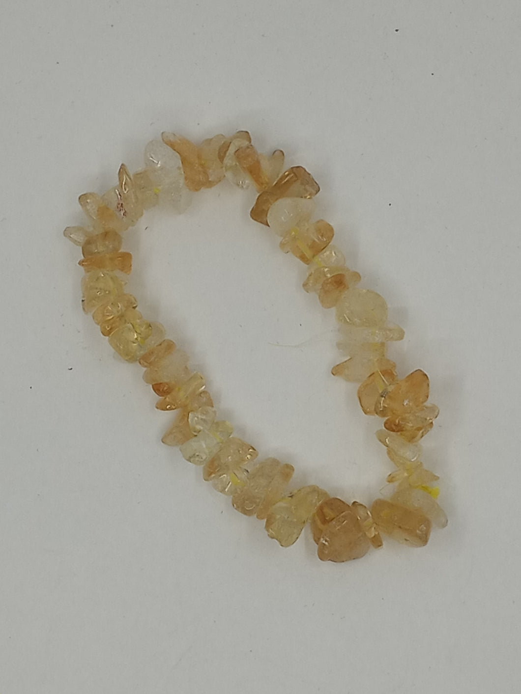 Yellow Topaz Chip Bracelet