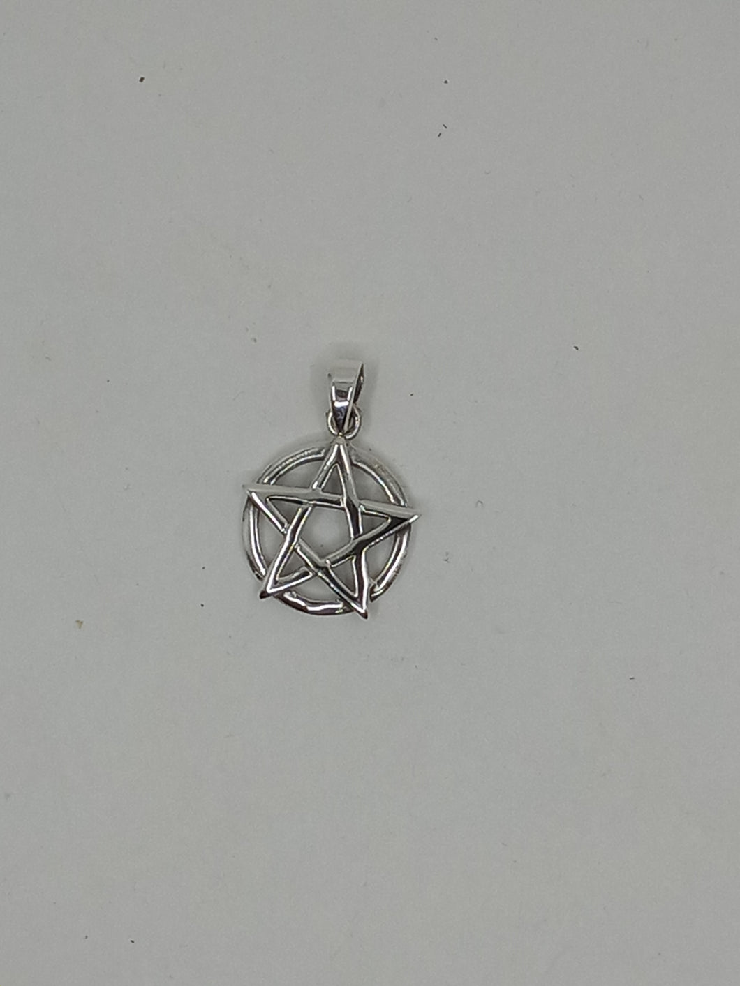 Pentagram Pendant 2cm .925 Sterling Silver