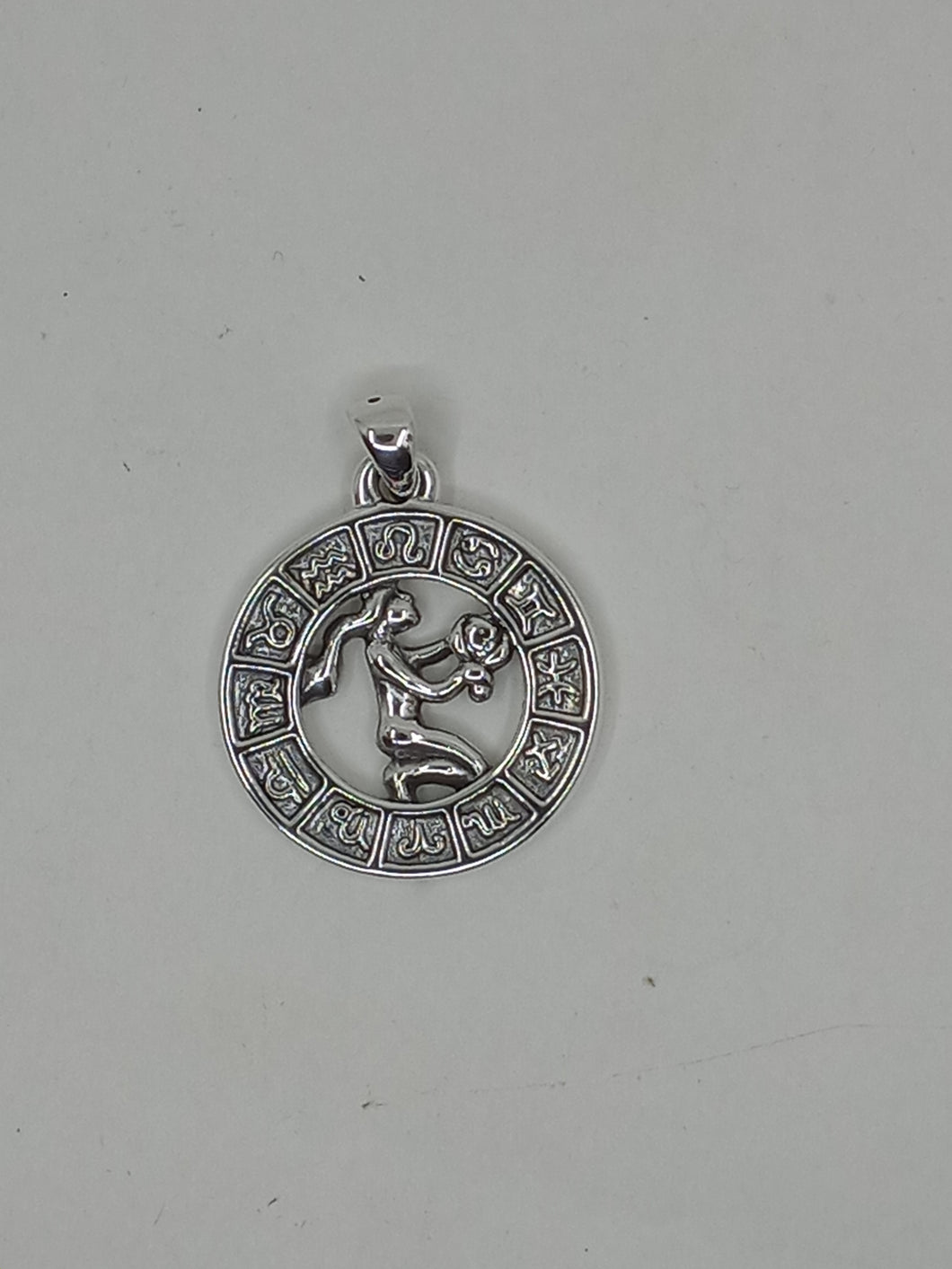 Zodiac Pendant .925 Sterling Silver