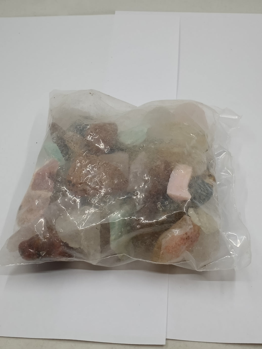 Mixed Gemstone Chips Raw 250g bag
