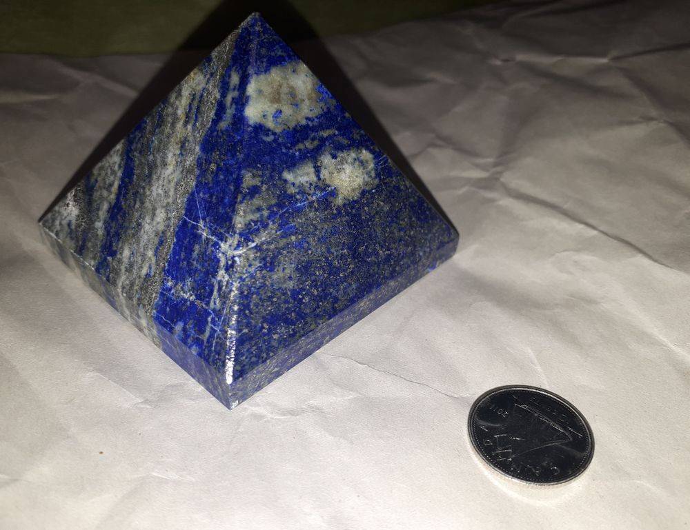 PYLL01 Lapis Lazuli Pyramid 50mm