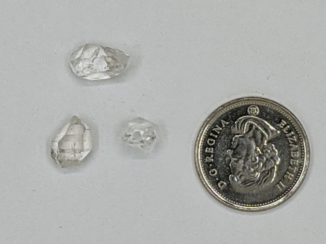 Herkimer Diamond Crystal 6mm to 12mm pk of 5